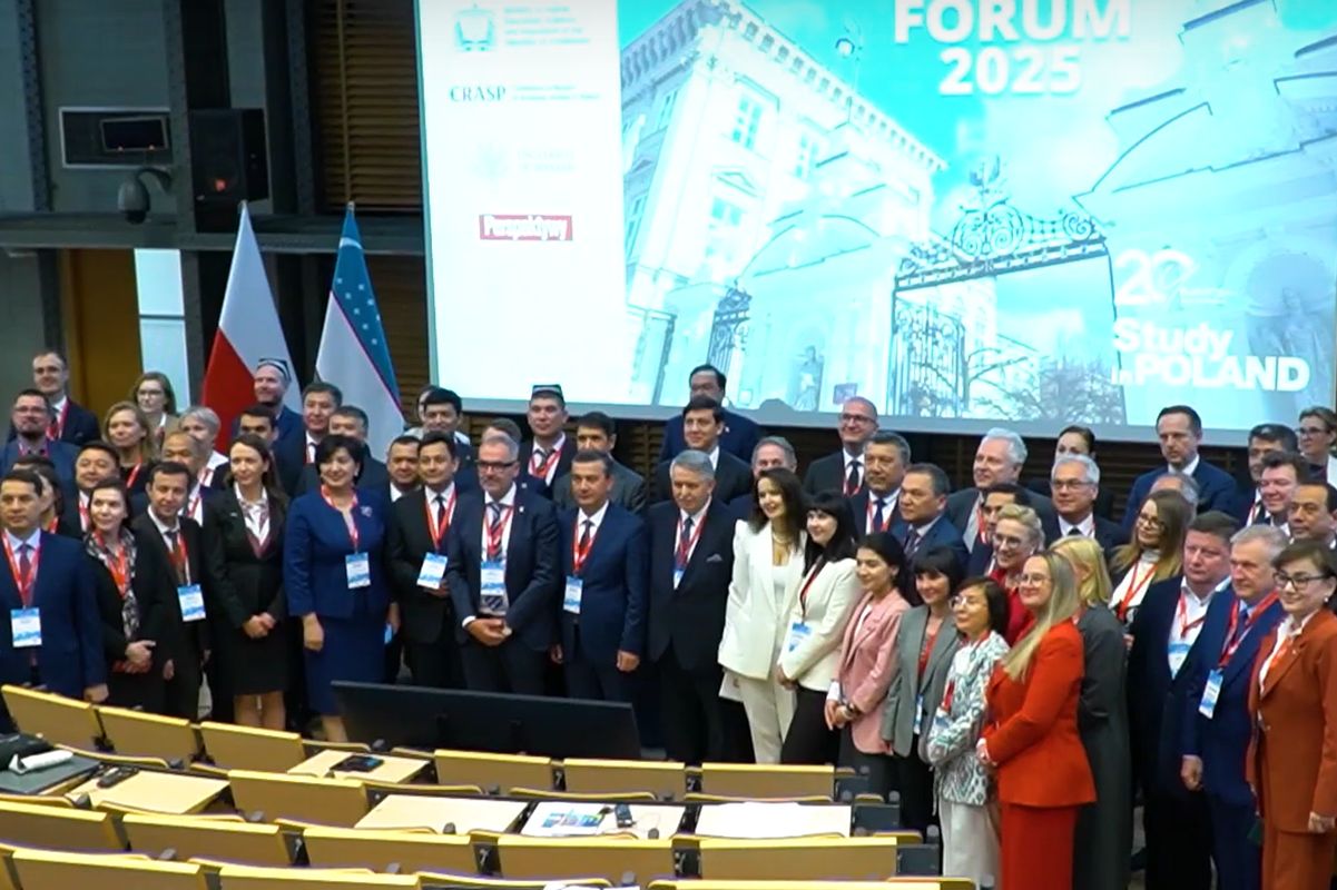 uczestnicy forum Rektorów z Polski i Uzbekistanu