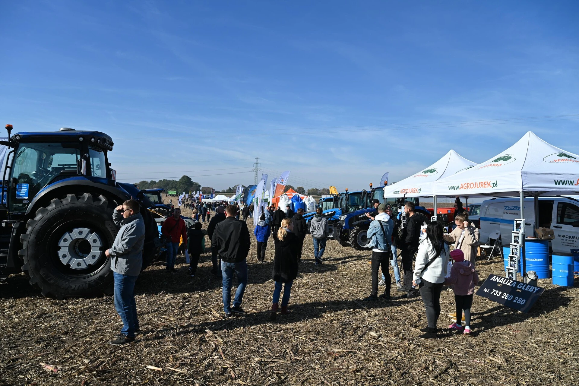 Agro-Krak 2024 w Rolniczym Gospodarstwie Doświadczalnym Uniwersytetu Rolniczego w Prusach (gmina Kocmyrzów-Luborzyca)