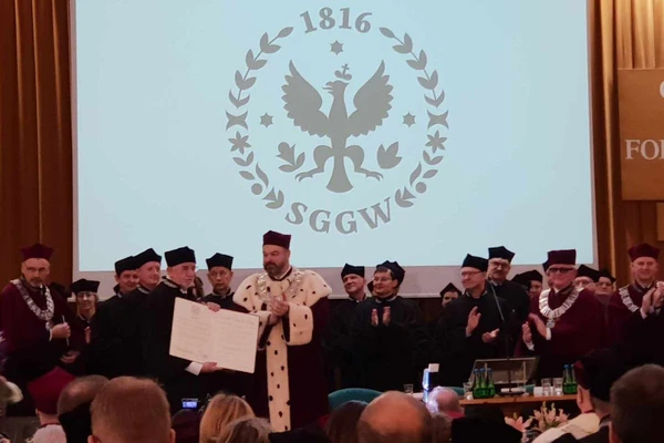 Prof. dr hab. inż. Janusz Żmija Doktorem Honoris Causa Szkoły Głównej Gospodarstwa Wiejskiego