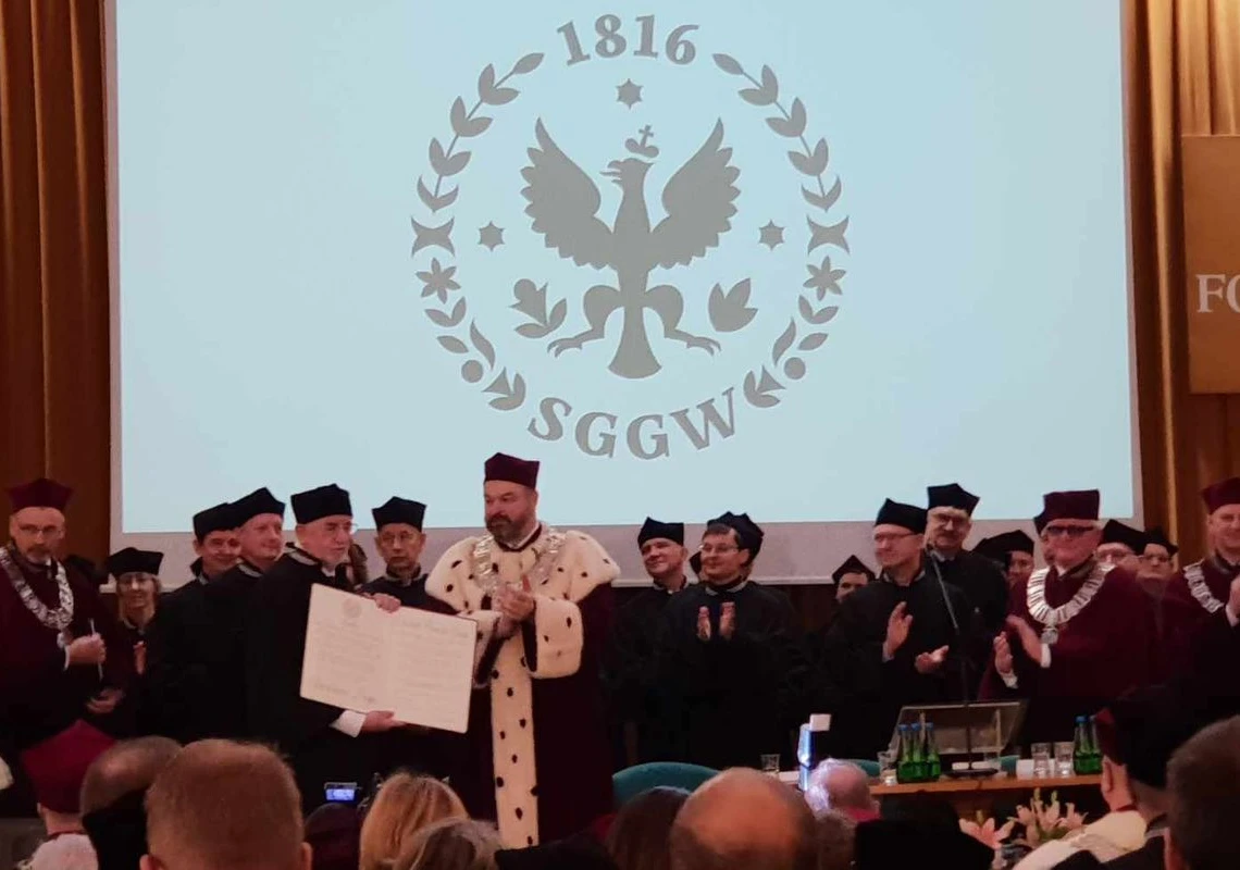 Prof. dr hab. inż. Janusz Żmija Doktorem Honoris Causa Szkoły Głównej Gospodarstwa Wiejskiego