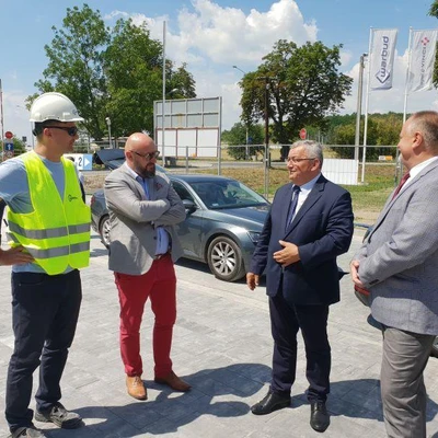 4 Lipca 2022 ., Wizyta Ministra Infrastruktury na Uniwersytecie Rolniczym w Krakowie