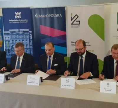 25 sierpnia 2022 r., Podpisanie listu intencyjnego dotyczącego powstania Centrum Bezpieczeństwa Pożarowego i Akustyki