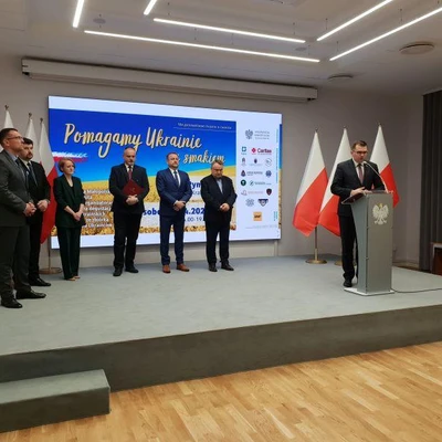 31. marca 2022 r., Briefing prasowy w Urzędzie Wojewódzkim w związku z wydarzeniem 