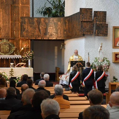 6 października 2021 r., Msza święta w kościele pw. Pana Jezusa Dobrego Pasterza
