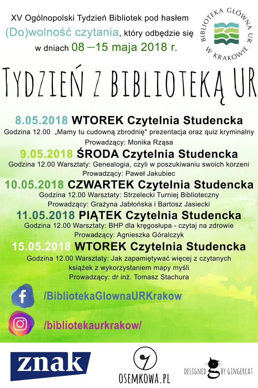 Tydzień z Biblioteką UR