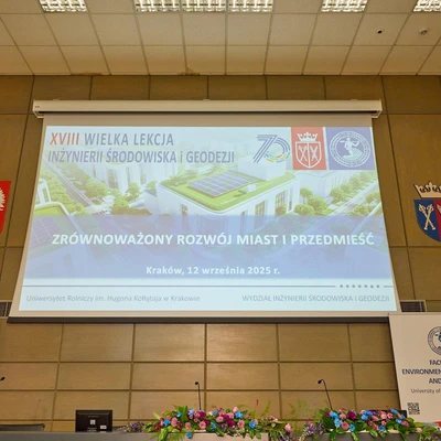12 września 2025 r. Wielka Lekcja Inżynierii Środowiska i Geodezji