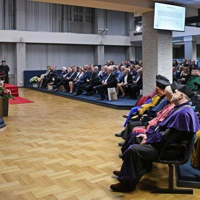 10 maja 2023 r.; Uroczystość nadania tytułu doktora honoris causa prof. Henrykowi Runowskiemu,