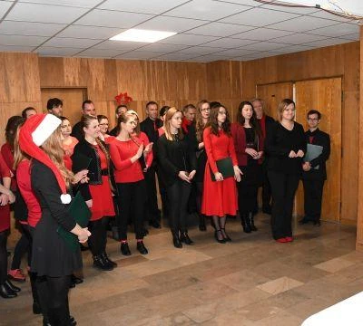 Spotkanie opłatkowe w ramach Międzyuczelnianego Porozumienia Krakowskich Uczelni ds. Osób Niepełnosprawnych