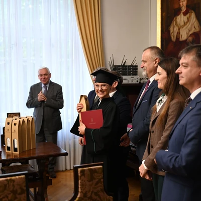 25 kwietnia 2025 r. Zakończenie IV edycji trzysemestralnych studiów podyplomowych Master of Business Administration „Zarządzanie bankiem spółdzielczym”