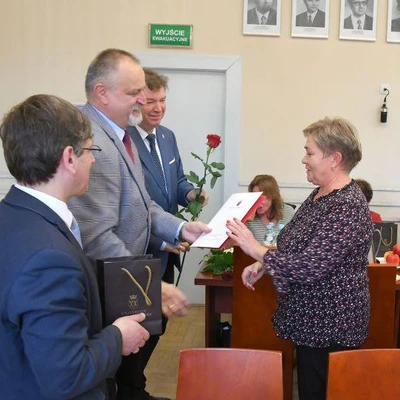 28 października 2022 r.; Uroczyste pożegnanie pracowników przechodzących na emeryturę