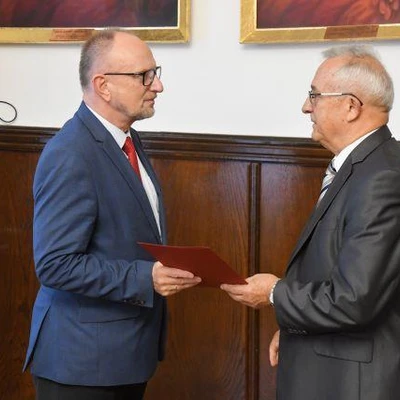Wręczenie nominacji władzom uczelni