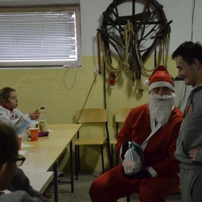 6 grudnia 2017 r., Mikołaj w Rząsce,