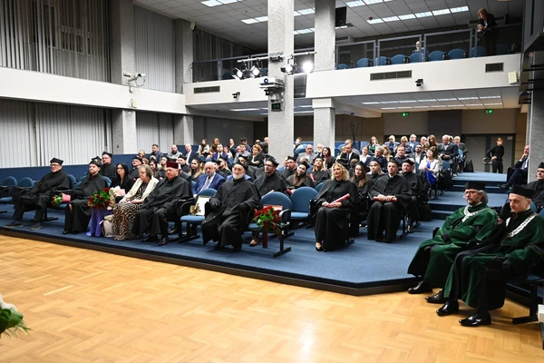 Uroczyste promocje doktorów habilitowanych i doktorów oraz odnowienie doktoratów w Uniwersytecie Rolniczym w Krakowie, fot. 29