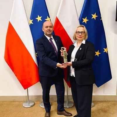 Wręczenie nagród Ministra Rozwoju, Pracy i Technologii dla Uniwersytetu Rolniczego w Krakowie
