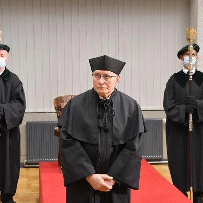 15 października 2021 r., Uroczystość nadania tytułu doktora honoris causa UR prof. Andrzejowi Koteckiemu