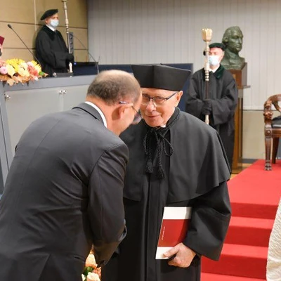 15 października 2021 r., Uroczystość nadania tytułu doktora honoris causa UR prof. Andrzejowi Koteckiemu