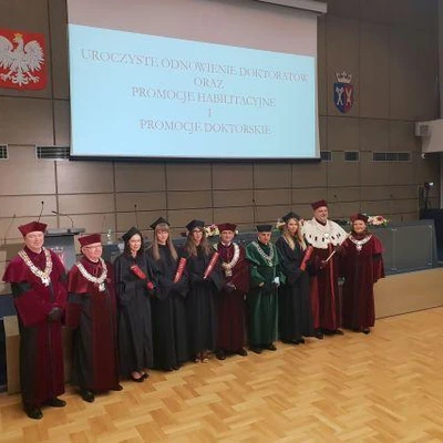18 czerwca 2021 r., Uroczyste odnowienie doktoratów oraz promocje habilitacyjne i doktorskie