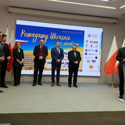 31. marca 2022 r., Briefing prasowy w Urzędzie Wojewódzkim w związku z wydarzeniem 