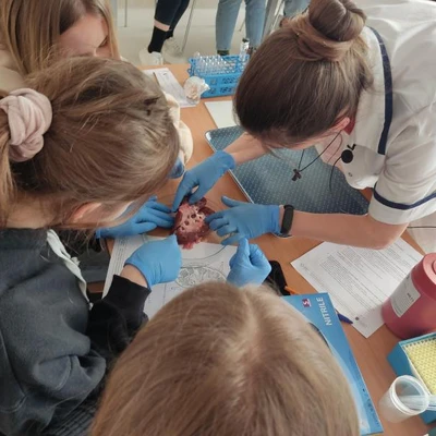 23 kwietnia 2022 r., Lekcje biologii w ramach Małopolskiej Chmury Edukacyjnej