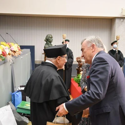 15 października 2021 r., Uroczystość nadania tytułu doktora honoris causa UR prof. Andrzejowi Koteckiemu