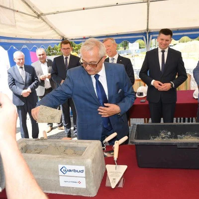 6 lipca 2021 r., Uroczystość wmurowania aktu erekcyjnego pod Budowę Centrum Innowacji oraz Badań Prozdrowotnej i Bezpiecznej Żywności