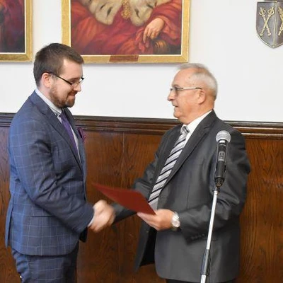 Wręczenie nominacji władzom uczelni