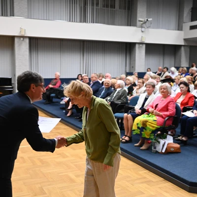 6.06.2025 r. Uroczyste zakończenie studiów na Uniwersytecie Trzeciego Wieku