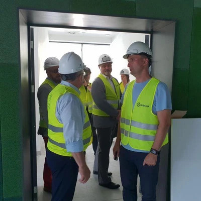 Wizyta Ministra Infrastruktury na Uniwersytecie Rolniczym w Krakowie 08