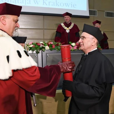 10 maja 2023 r.; Uroczystość nadania tytułu doktora honoris causa prof. Henrykowi Runowskiemu,