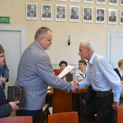 28 października 2022 r.; Uroczyste pożegnanie pracowników przechodzących na emeryturę