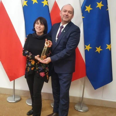 Wręczenie nagród Ministra Rozwoju, Pracy i Technologii dla Uniwersytetu Rolniczego w Krakowie