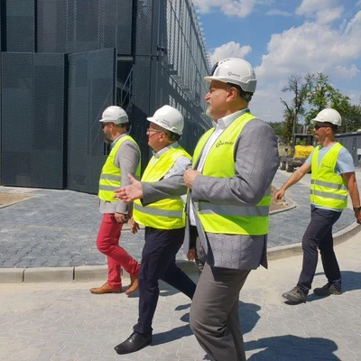 4 Lipca 2022 ., Wizyta Ministra Infrastruktury na Uniwersytecie Rolniczym w Krakowie