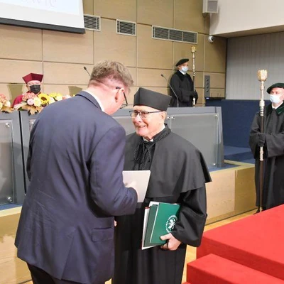 15 października 2021 r., Uroczystość nadania tytułu doktora honoris causa UR prof. Andrzejowi Koteckiemu