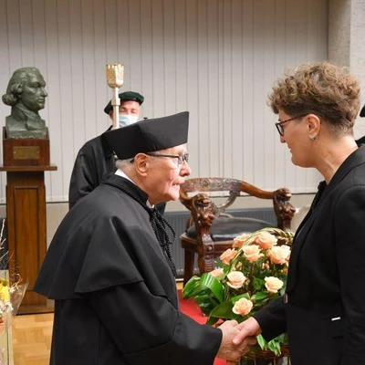 15 października 2021 r., Uroczystość nadania tytułu doktora honoris causa UR prof. Andrzejowi Koteckiemu