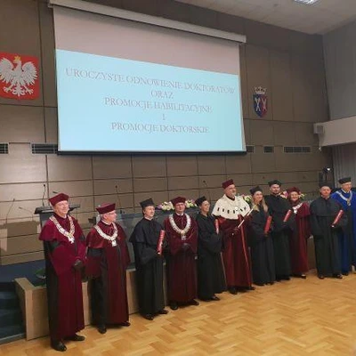 18 czerwca 2021 r., Uroczyste odnowienie doktoratów oraz promocje habilitacyjne i doktorskie