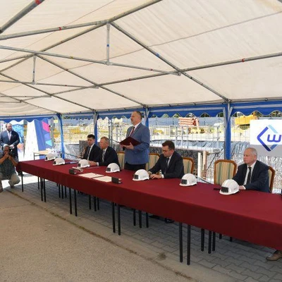6 lipca 2021 r., Uroczystość wmurowania aktu erekcyjnego pod Budowę Centrum Innowacji oraz Badań Prozdrowotnej i Bezpiecznej Żywności