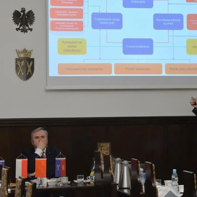 16 stycznia 2020 r., Spotkanie z delegacją z Chin