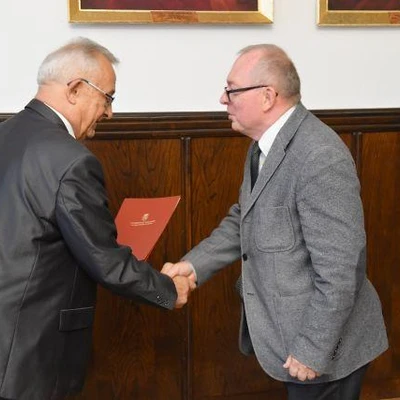 Wręczenie nominacji władzom uczelni