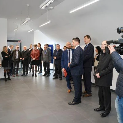 Uroczyste otwarcie wyremontowanego zespołu folwarcznego UR