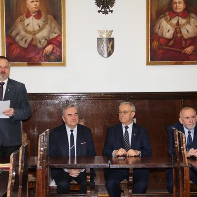 Rozdanie stypendiów z Własnego Funduszu Stypendialnego dla Studentów UR, Fundacji UR oraz Nagród Rektora dla Studentów i Doktorantów z Funduszu Promocji i Wychowania UR w Krakowie