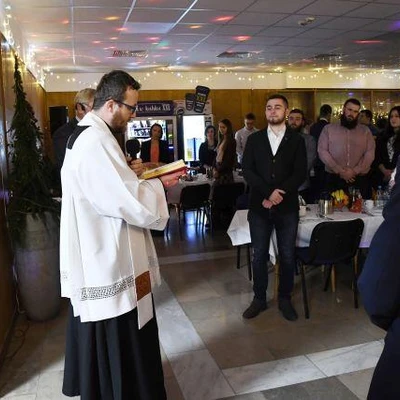 Spotkanie opłatkowe w ramach Międzyuczelnianego Porozumienia Krakowskich Uczelni ds. Osób Niepełnosprawnych