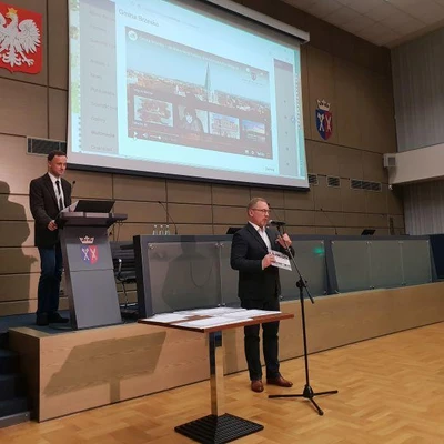 9 maja 2022 r., Prezentacja Multimedialnego Katalogu Dziedzictwa Kulturowego Małopolski podczas Międzynarodowego Seminarium Naukowego 