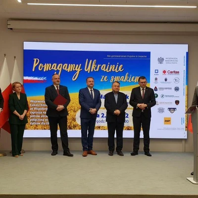 31. marca 2022 r., Briefing prasowy w Urzędzie Wojewódzkim w związku z wydarzeniem 