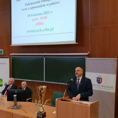 8 kwietnia 2022 r., Olimpiada Wiedzy i Umiejętności Rolniczych