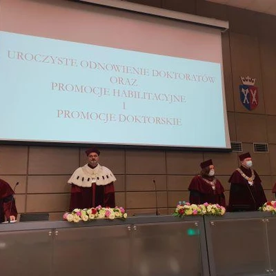18 czerwca 2021 r., Uroczyste odnowienie doktoratów oraz promocje habilitacyjne i doktorskie
