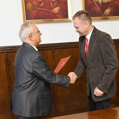 Wręczenie nominacji władzom uczelni