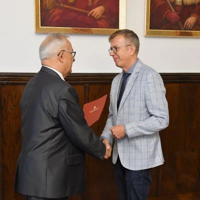 Wręczenie nominacji władzom uczelni