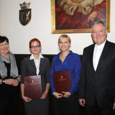 28 listopada 2011 r., Wręczenie stypendiów Aliny i Jana Wagów
