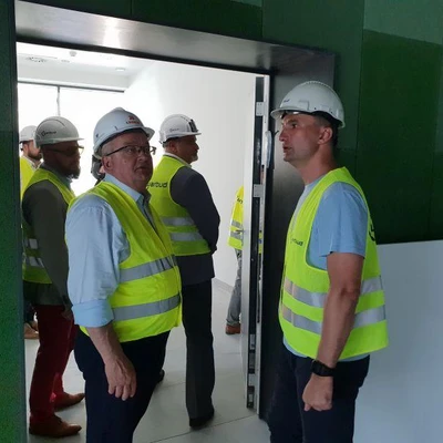 Wizyta Ministra Infrastruktury na Uniwersytecie Rolniczym w Krakowie 07