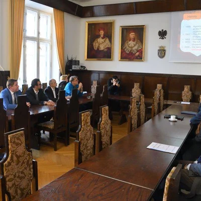 Wizyta delegacji z Wiednia na URK, 05
